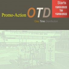 OTD: One Time Disinfection 